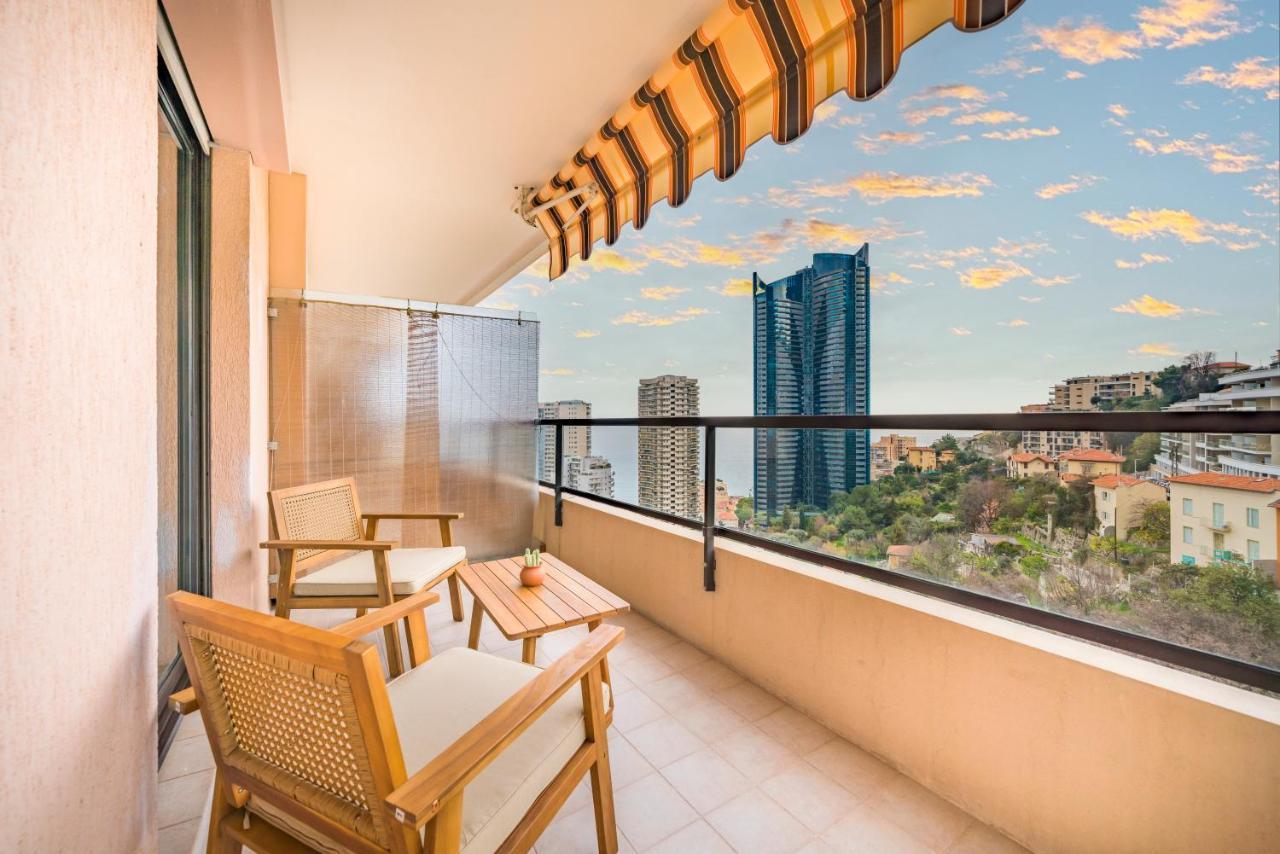 5Mn Monaco - Vue Mer - Parking - Piscine - Bb โบโซเลย ภายนอก รูปภาพ
