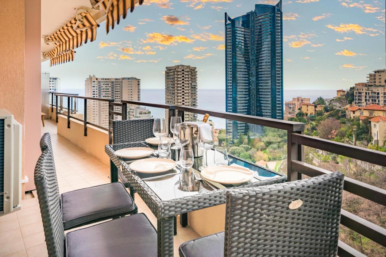 5Mn Monaco - Vue Mer - Parking - Piscine - Bb โบโซเลย ภายนอก รูปภาพ
